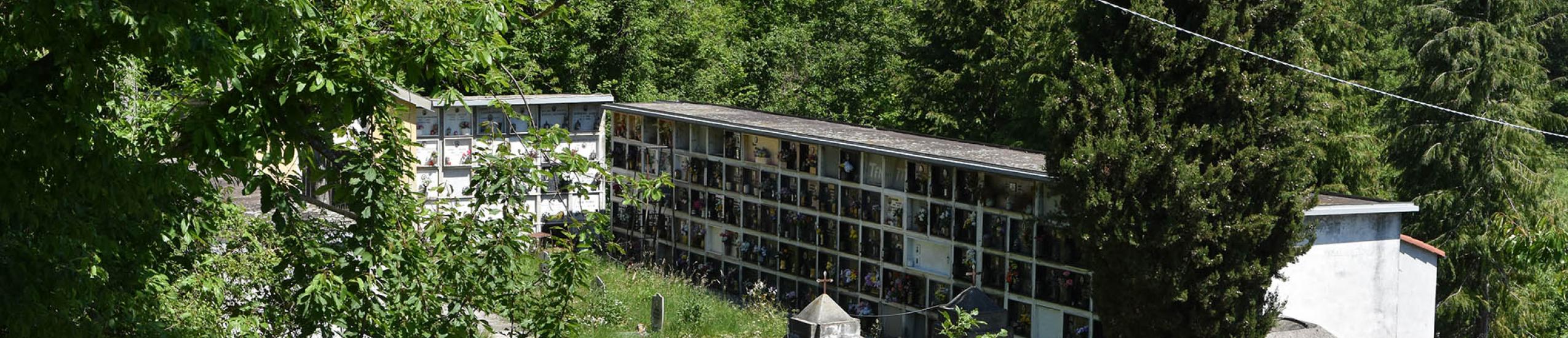 l cimitero dall'alto