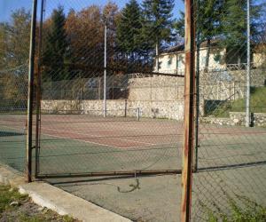 il campo da tennis
