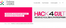 Fondazione Compagnia di San Paolo Hack4CUlt